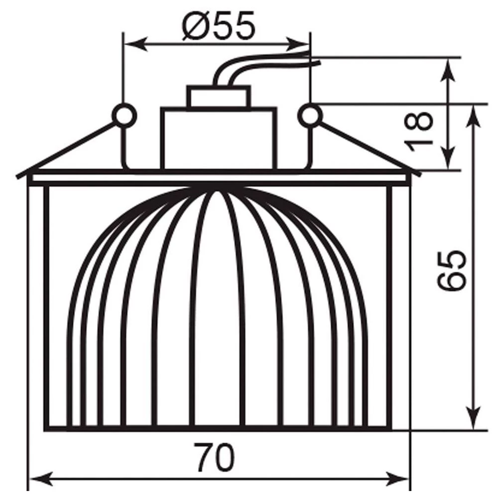 Светильник потолочный, JCD9 35W G9 прозрачный,золото, JD160 (18907) - Viokon.com