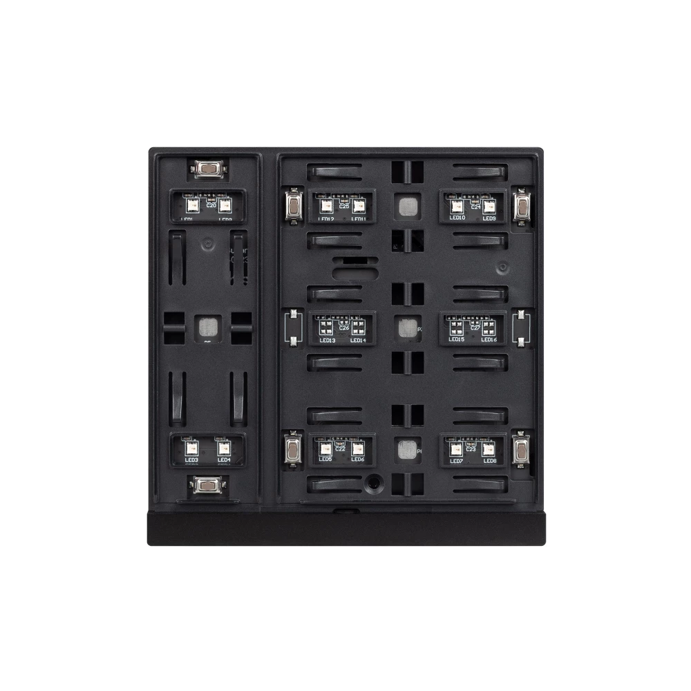 INTELLIGENT ARLIGHT Механизм панели KNX-303-22-IN Black (Bus) (IARL, IP20 Пластик, 2 года) 043109 - Viokon.com