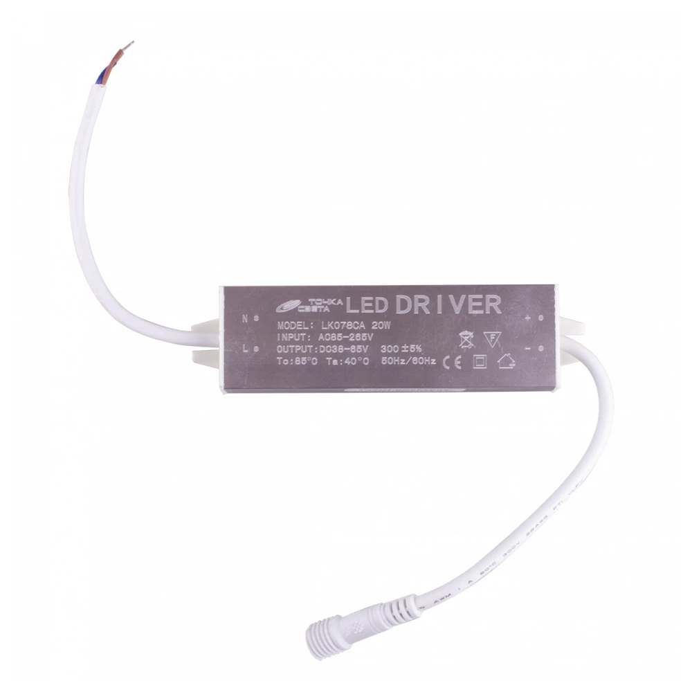 DL-20 PREMIUM 20W WH 3000K Светильник светодиодный встраиваемый - Viokon.com