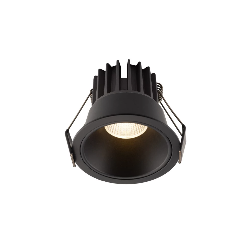 DK4500-BK Встраиваемый светильник IP 20 12 Вт LED 3000 черный алюминий - Viokon.com