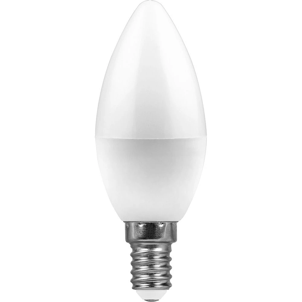 Лампа светодиодная Feron LB-570 Свеча E14 9W 175-265V 6400K (25800) - Viokon.com