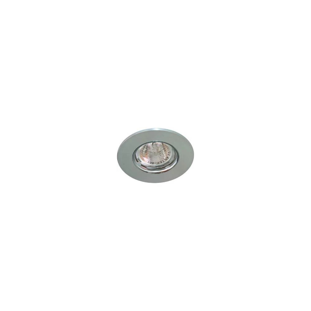 Светильник потолочный  MR16 MAX50W 12V G5.3,  матовый хром, хром,DL105-C (28379) - Viokon.com