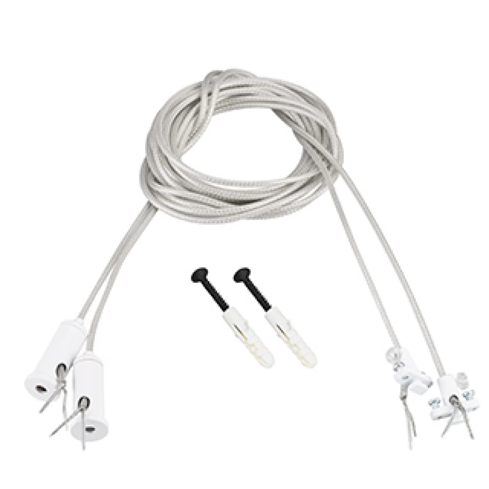 Подвес токопроводящий ARL-SL-LINE 2x2m Set WHITE (Arlight, провод 2x0.5) 046133 - Viokon.com