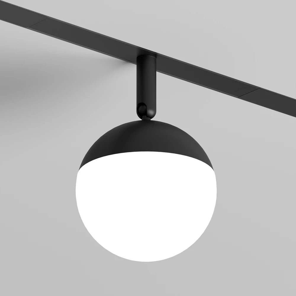 DK8055-BK Акцентный светильник SMART MOON 12W DIM 3000K-6000K черный алюминий акрил - Viokon.com