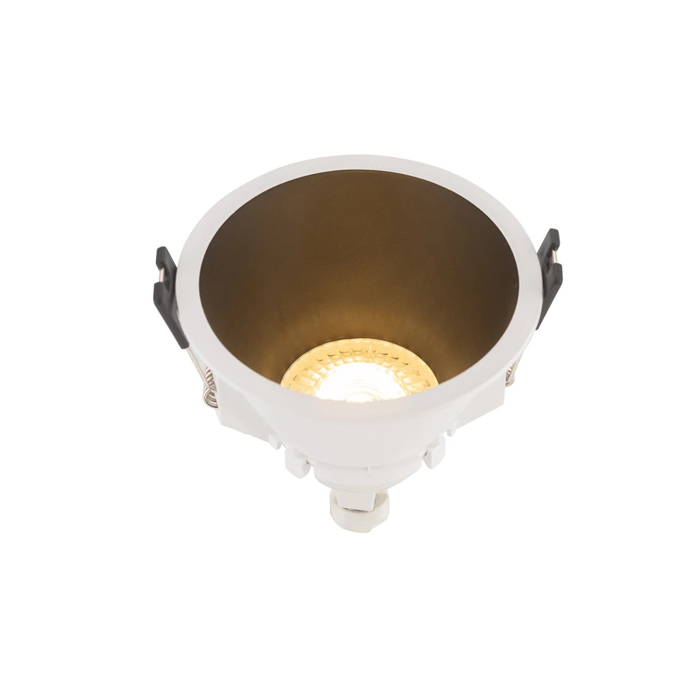 DK3026-WB Встраиваемый светильник IP 20 10 Вт GU53 LED белыйчерный пластик - Viokon.com