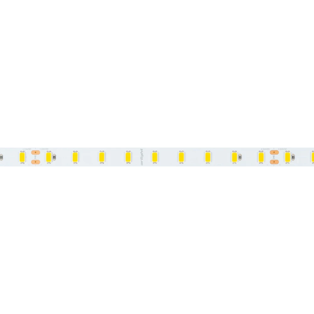 Лента ULTRA-C72-10mm 24V Warm2700 (7.2 W/m, IP20, 5630, 5m) (Arlight, высок.эфф.200 лм/Вт) 040213 - Viokon.com