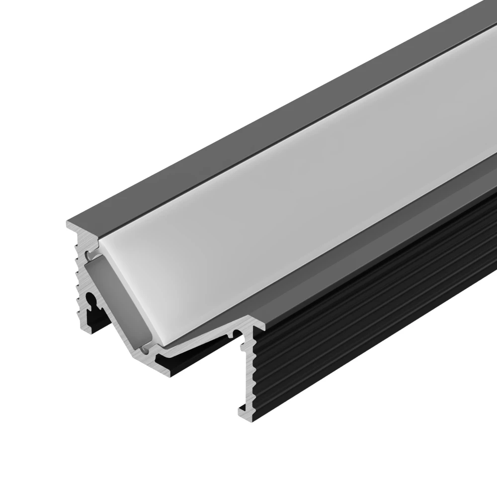 Профиль SL-BEVEL-W32-F-2000 ANOD BLACK (Arlight, Алюминий) 063941 - Viokon.com