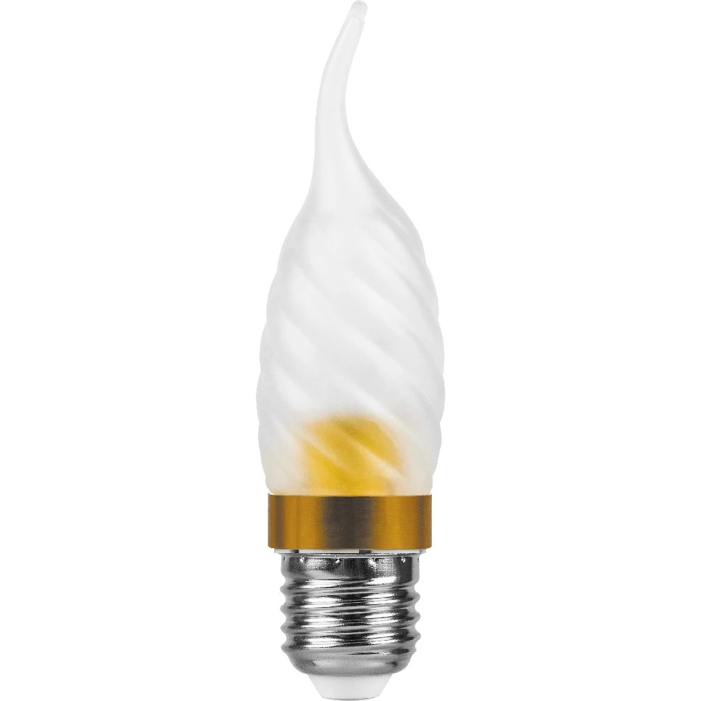 Лампа светодиодная, 6LED(3.5W) 230V E27 6400K матовая золото, LB-78 (25381) - Viokon.com