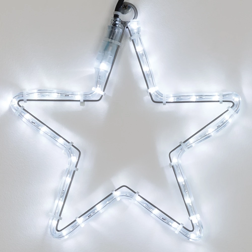 Фигура cветодиодная ARD-STAR-M1-295x275-36LED White (230V, 2.5W) (Ardecoled, IP65, 1 год) 034248 - Viokon.com