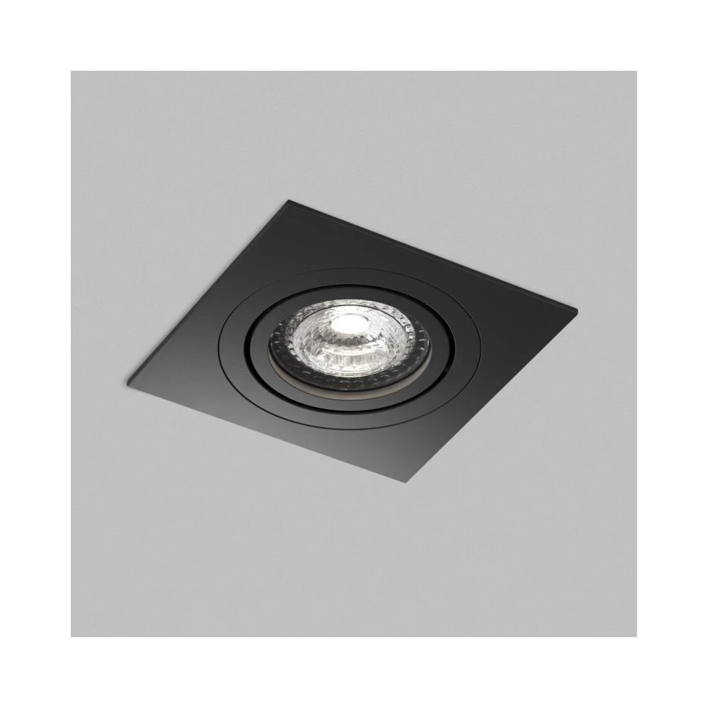 Встраиваемый светильник PRIME GU53 до 15 Вт LED IP20 черный алюминий - Viokon.com