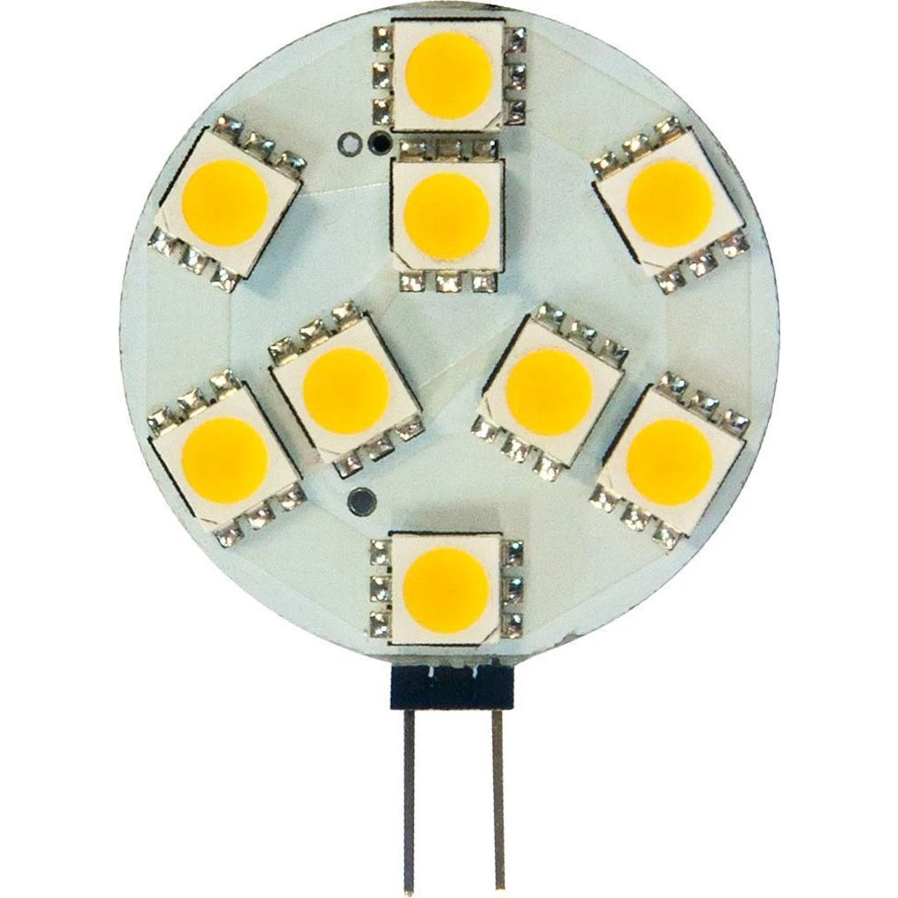 Лампа светодиодная, 12LED(3W) 12V G4  2700K, LB-16 (25094) - Viokon.com