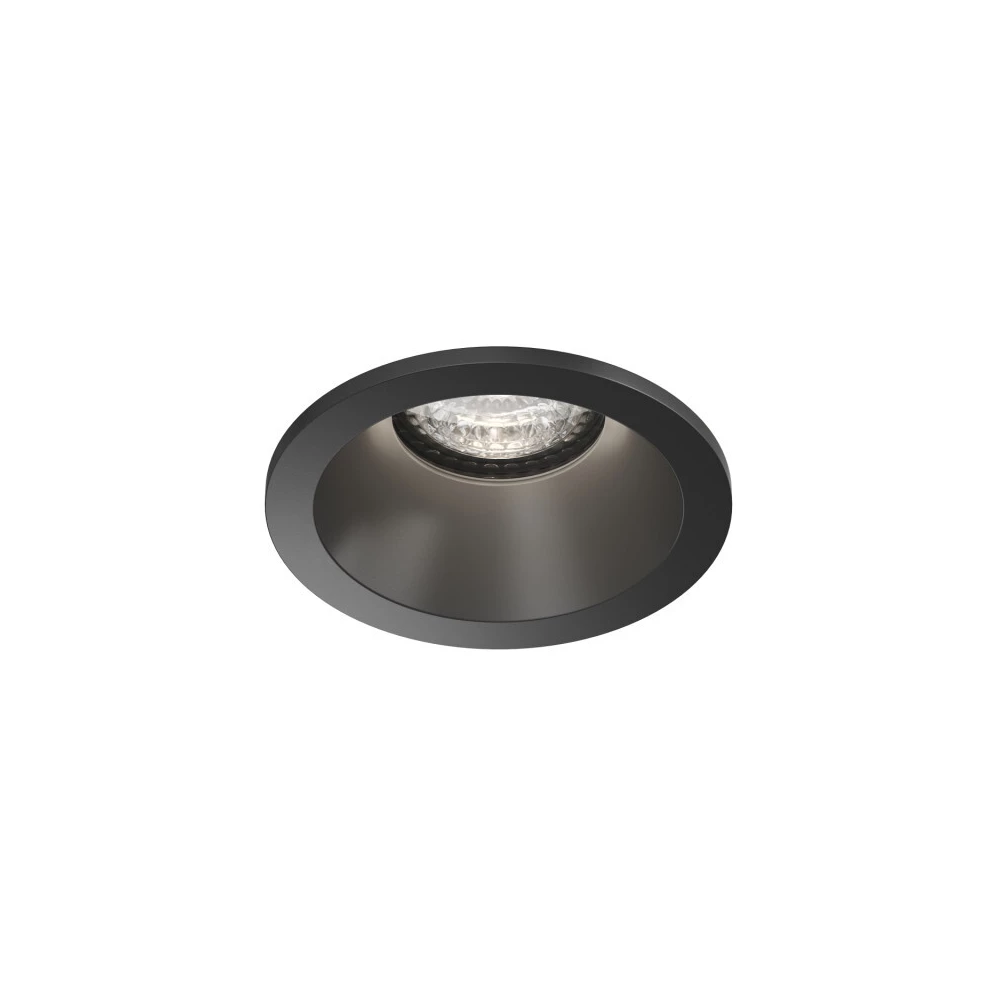 Встраиваемый влагозащищнный светильник COVE IP44 до 15 Вт LED GU10 алюминий чрный - Viokon.com