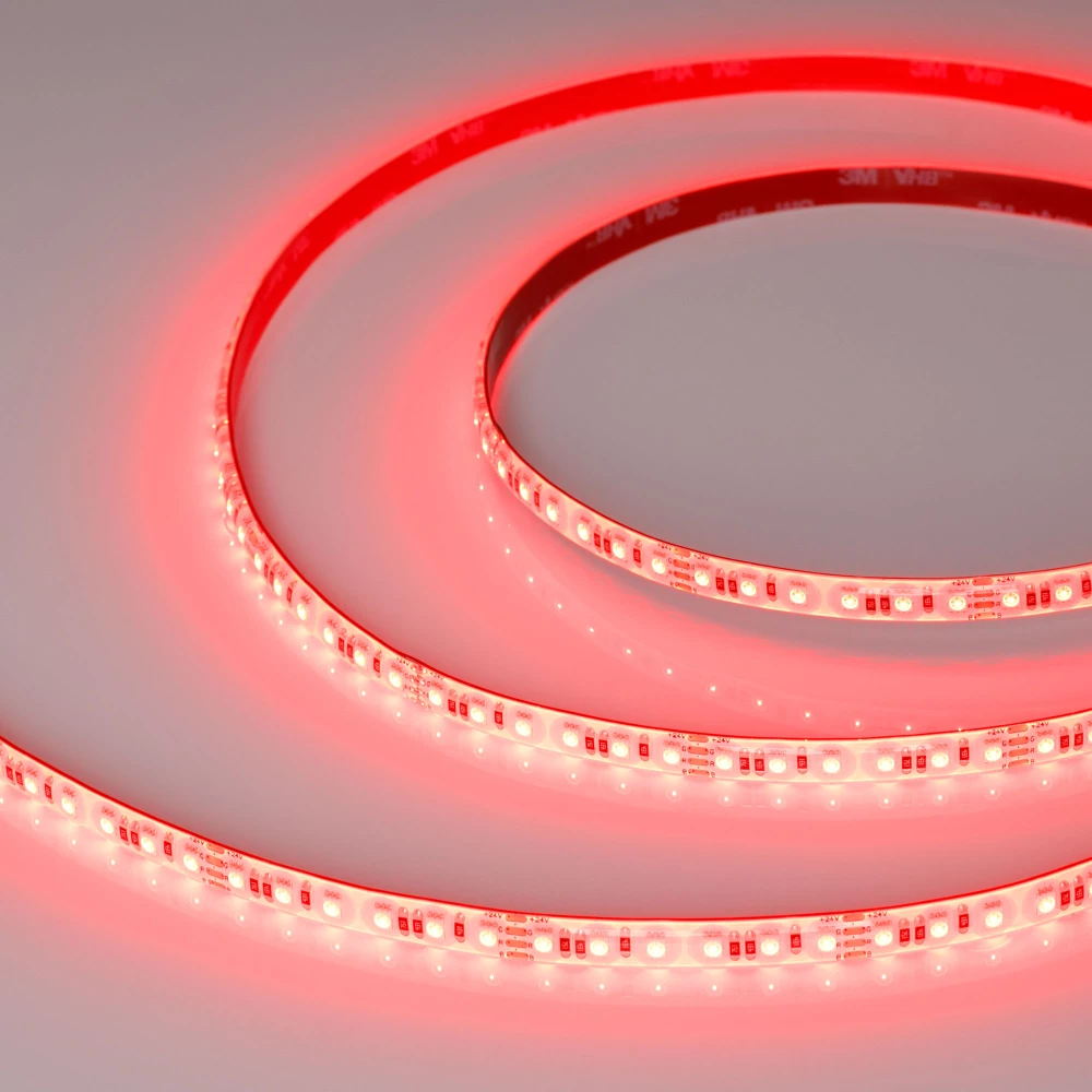 Лента герметичная RTW-SE-A120-8mm 24V RGB (12 W/m, IP65, 2835, 5m) (Arlight, 5 лет) 042906 - Viokon.com
