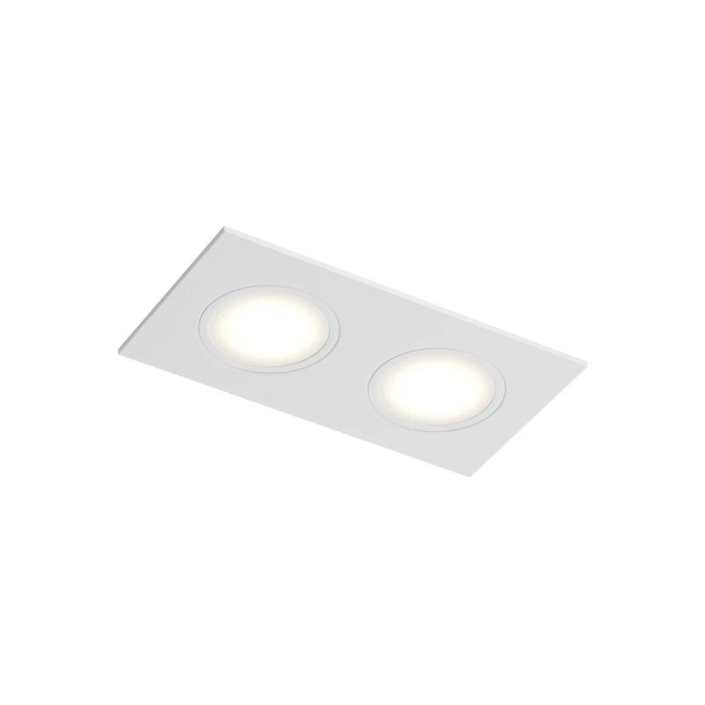 Встраиваемый влагозащищенный светильник PORT 215 Вт макс LED GU53 IP65 корпус из полимера цвет белый - Viokon.com