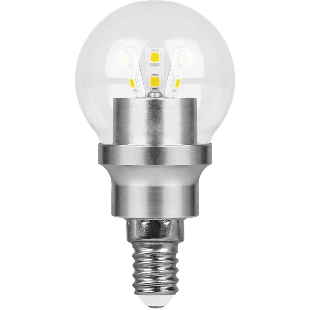 Лампа светодиодная Feron LB-40 Шарик E14 4,5W 6400K (25464) - Viokon.com