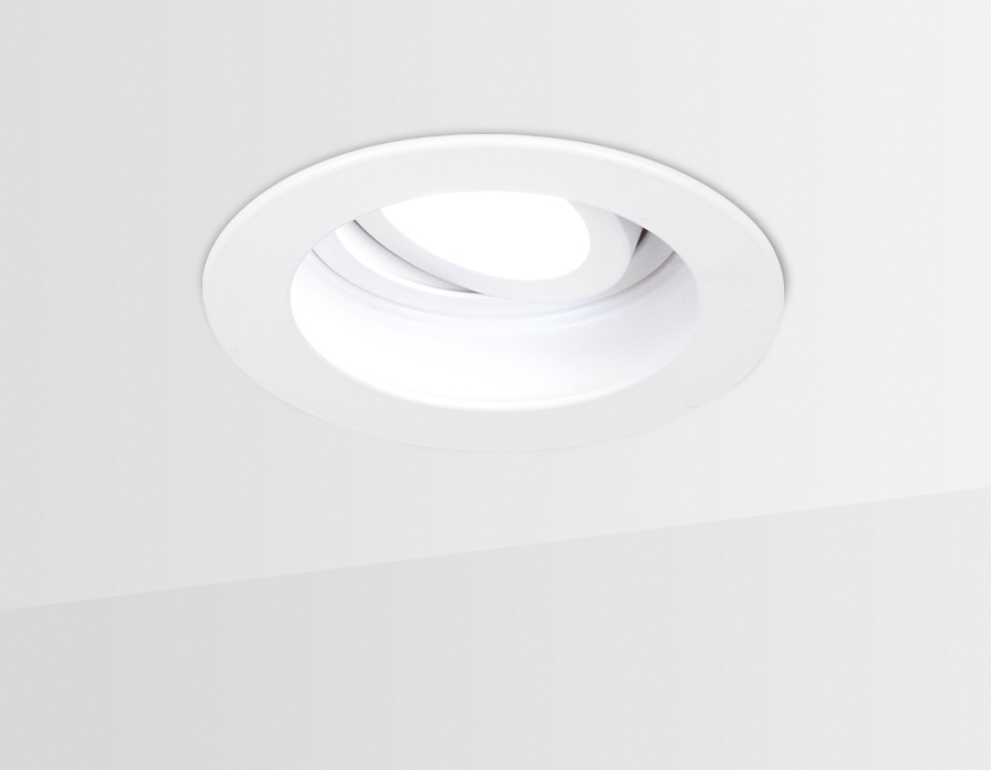 Точечный поворотный светильник MR16 TN175 WH белый GU5.3 D100*40 - Viokon.com