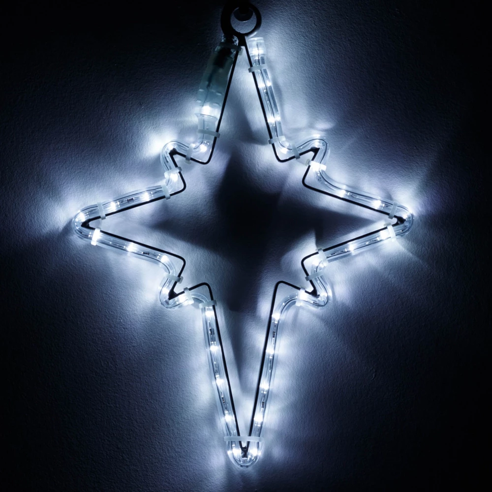 Фигура cветодиодная ARD-STAR-M3-380x250-36LED White (230V, 2.5W) (Ardecoled, IP65, 1 год) 034246 - Viokon.com