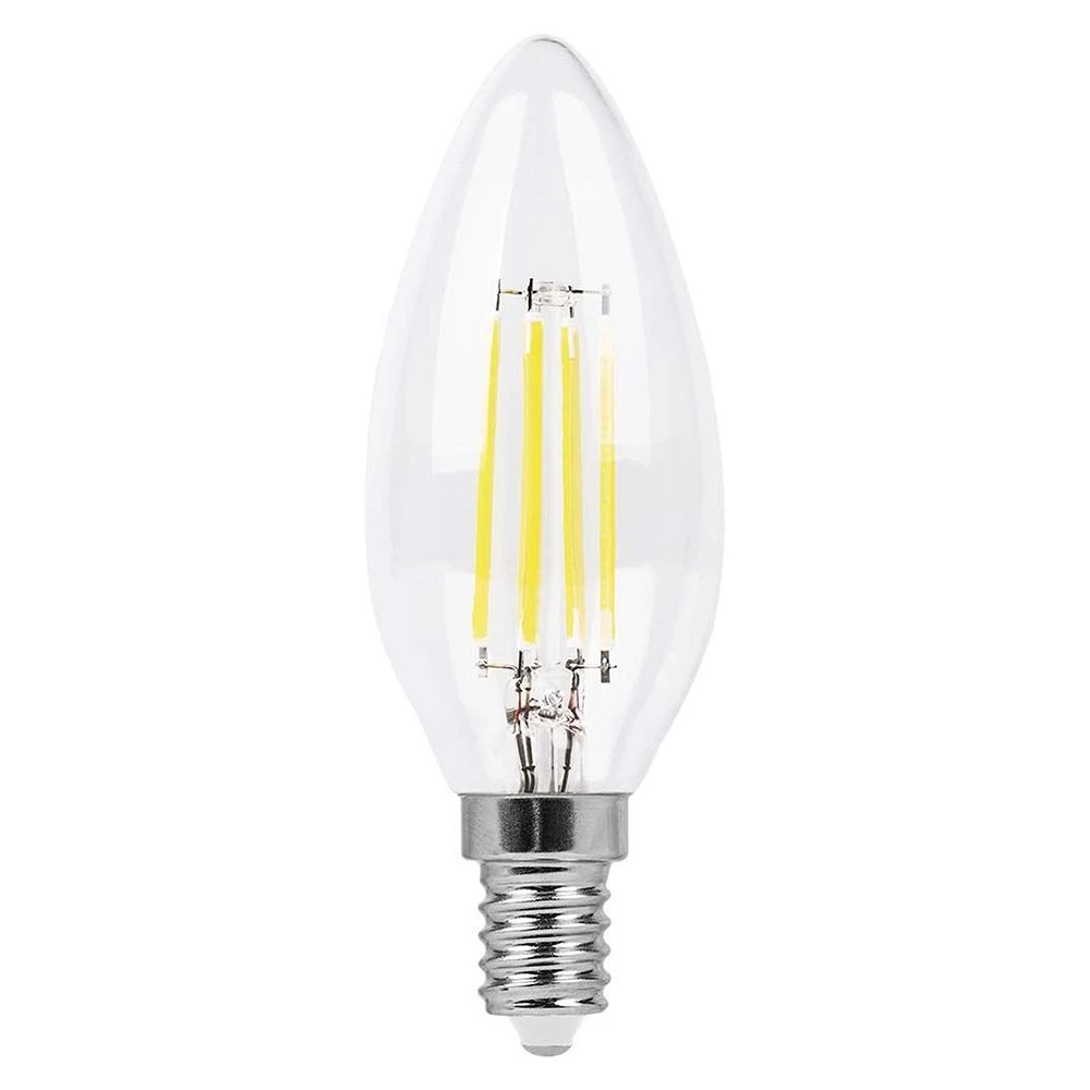 Лампа светодиодная диммируемая Feron LB-166 Свеча E14 7W 230V 2700K (25870) - Viokon.com