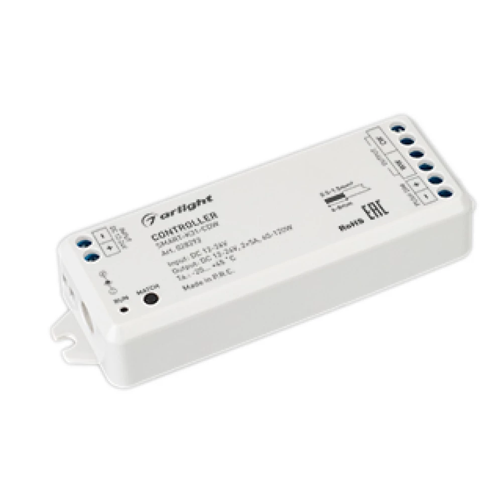 Контроллер SMART-K31-CDW (12-24V, 2x5A, 2.4G) (Arlight, IP20 Пластик, 5 лет) 028292 - Viokon.com
