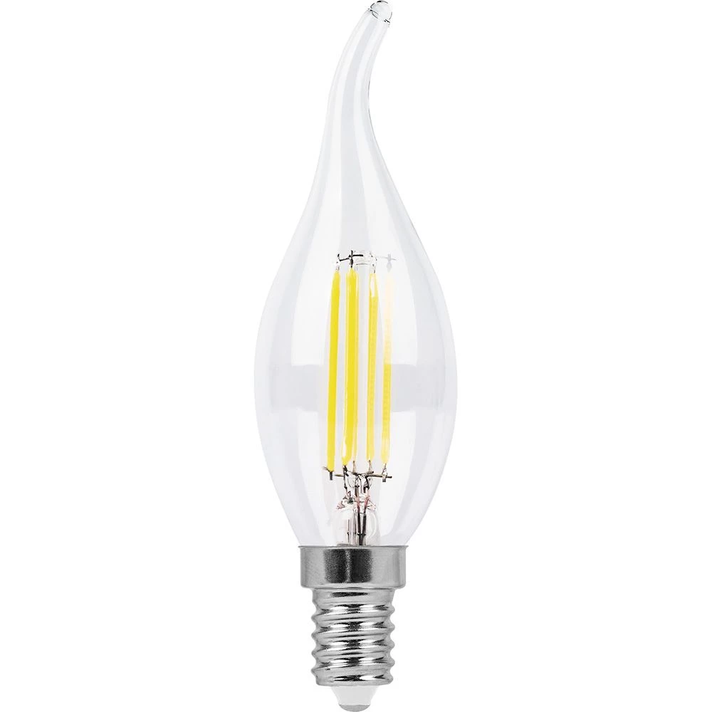 Лампа светодиодная Feron LB-714 Свеча на ветру E14 11W 230V 4000K (38012) - Viokon.com