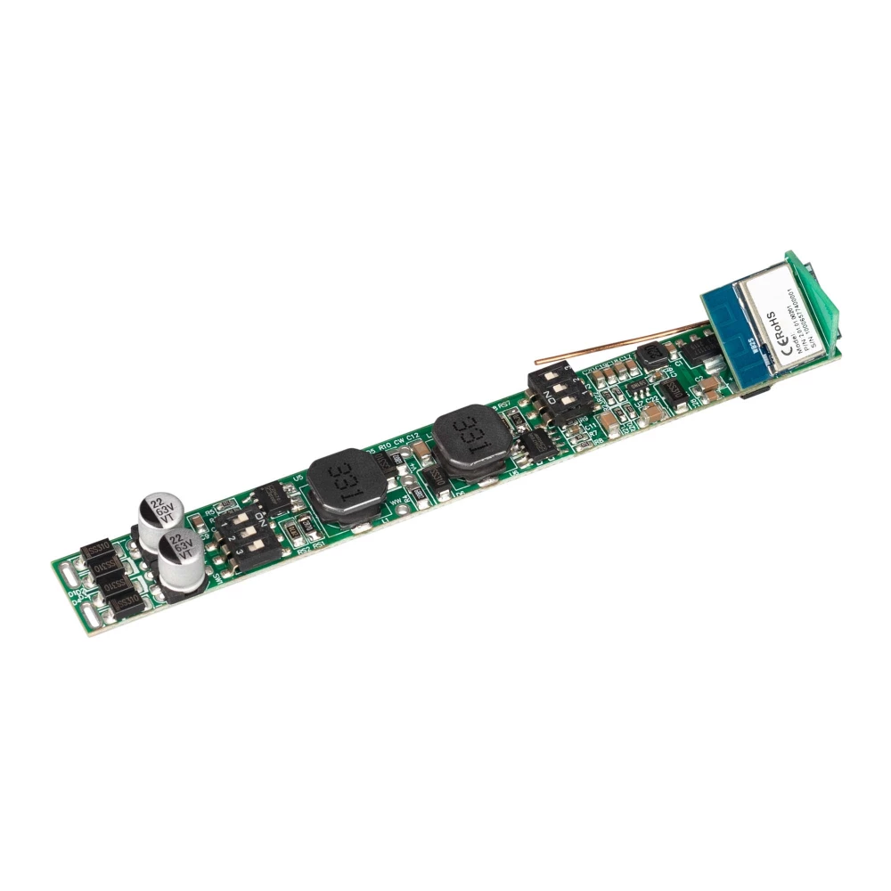 INTELLIGENT ARLIGHT Диммер SMART-CC-202-72-MIX-IN (48V, 2x150-500mA, Track, TUYA Wi-Fi, 2.4G) (IARL, Контроллер) 037266 - Viokon.com