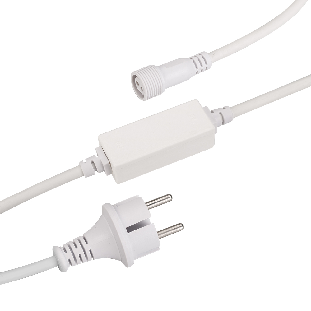 Шнур питания ARD-PRO-STD-1.5M White (230V, 1.6A) (Ardecoled, Закрытый) 025887 - Viokon.com