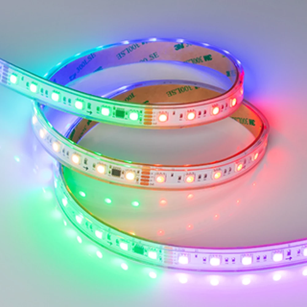 Лента герметичная DMX-PS-B60-15mm 24V RGB-PX6 (15W/m, IP67, 5060, 5m) (Arlight, -) 037090 - Viokon.com