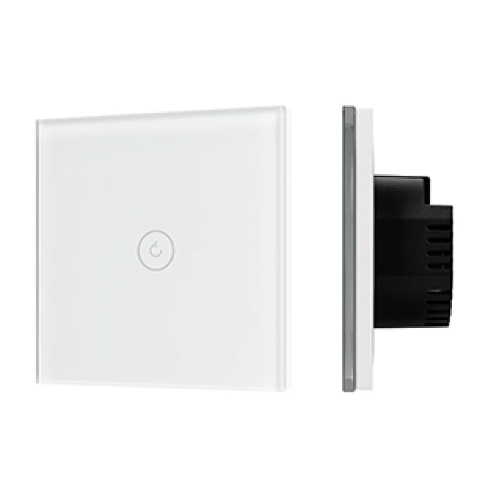 Выключатель сенсорный SWT-OMALI-S01-ZB-WH (250V, 10A, Zigbee) (Arlight, Стекло) 050035 - Viokon.com