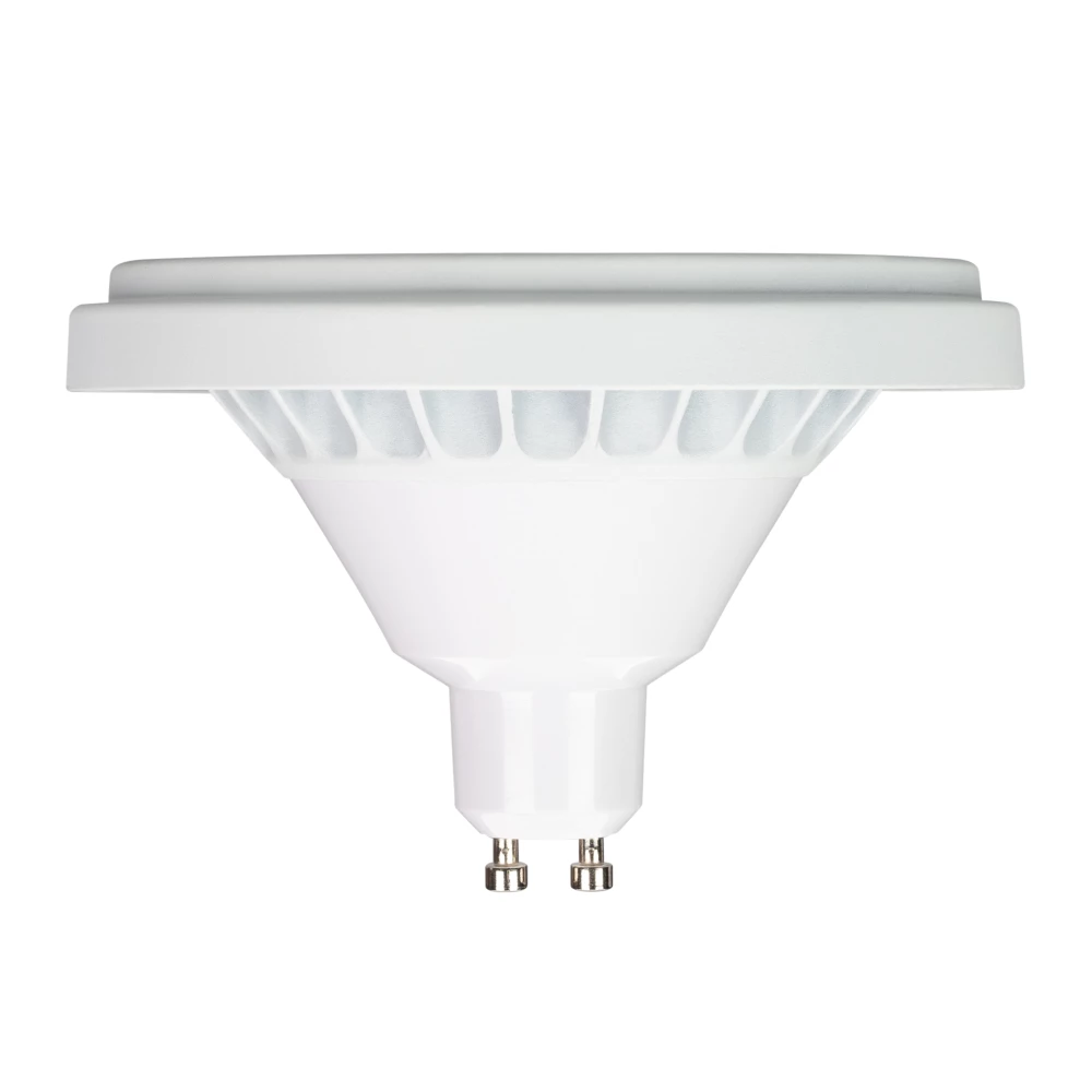 Лампа AR111-UNIT-GU10-15W-DIM Warm3000 (WH, 24 deg, 230V) (Arlight, Металл) 026867 - Viokon.com