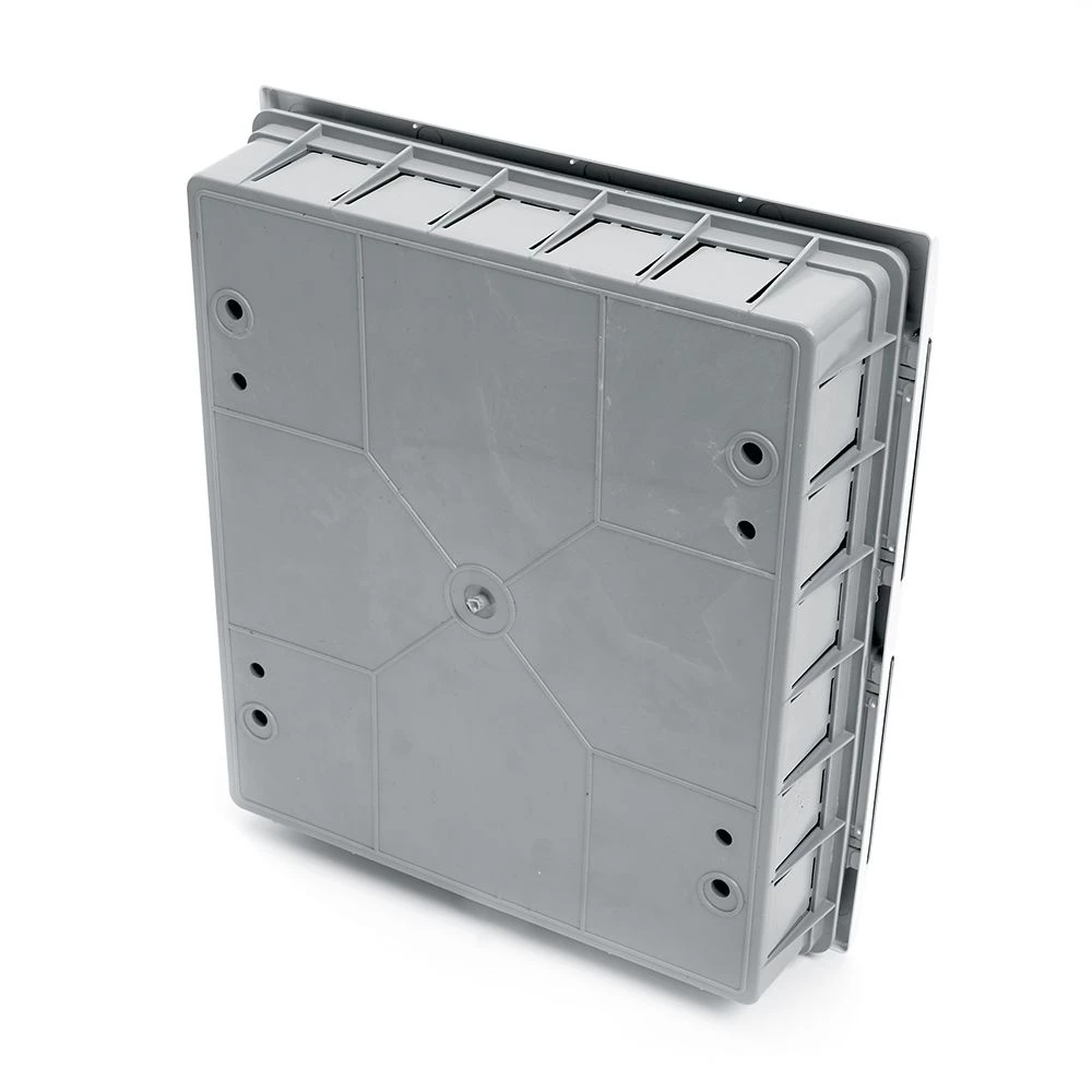 Бокс встраиваемый STEKKER EBX40-2/16-41 16 модулей, пластик, серия Home (39186) - Viokon.com