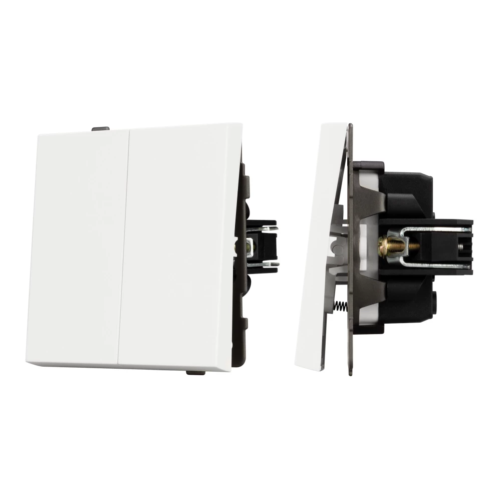 Механизм выключателя управления шторами SWT-TENDO-MKR2-SFPL-WH (230V, 10A) (Arlight, Матовый белый) 054561 - Viokon.com
