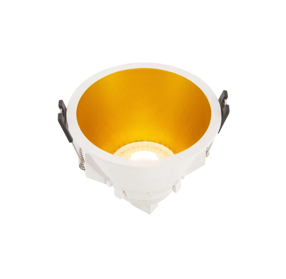 DK3026-WG Встраиваемый светильник IP 20 10 Вт GU53 LED белыйзолотой пластик - Viokon.com