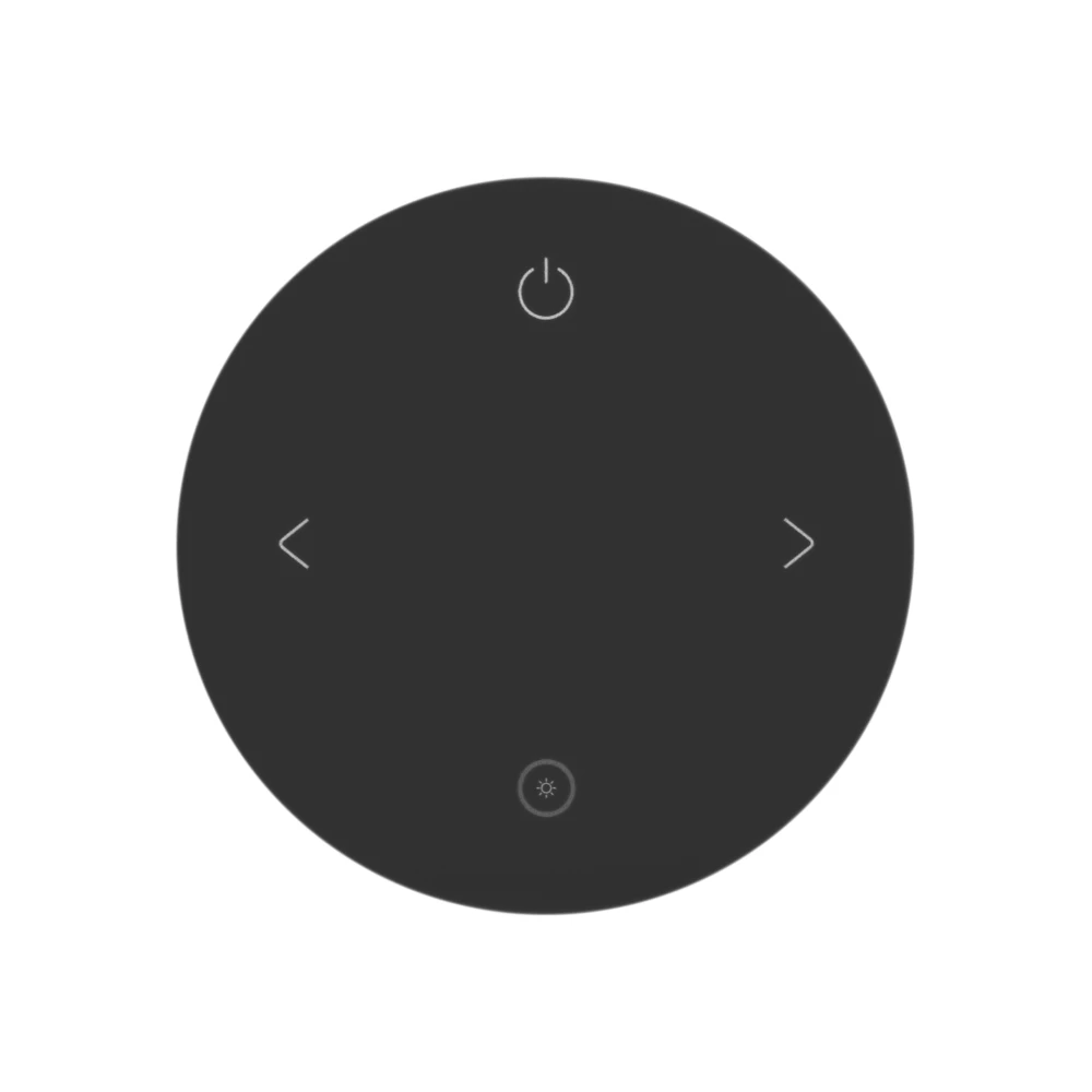 INTELLIGENT ARLIGHT Пульт SMART-801-22-1G-DIM Black (3V, Magnet, 2.4G) (IARL, IP20 Пластик, 5 лет) 046475 - Viokon.com