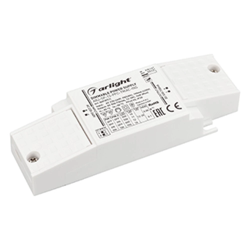 Блок питания ARJ-SP-15-PFC-TRIAC-INS (14W, 12-20V, 0.5-0.7A) (Arlight, IP20 Пластик, 5 лет) 028187(1) - Viokon.com