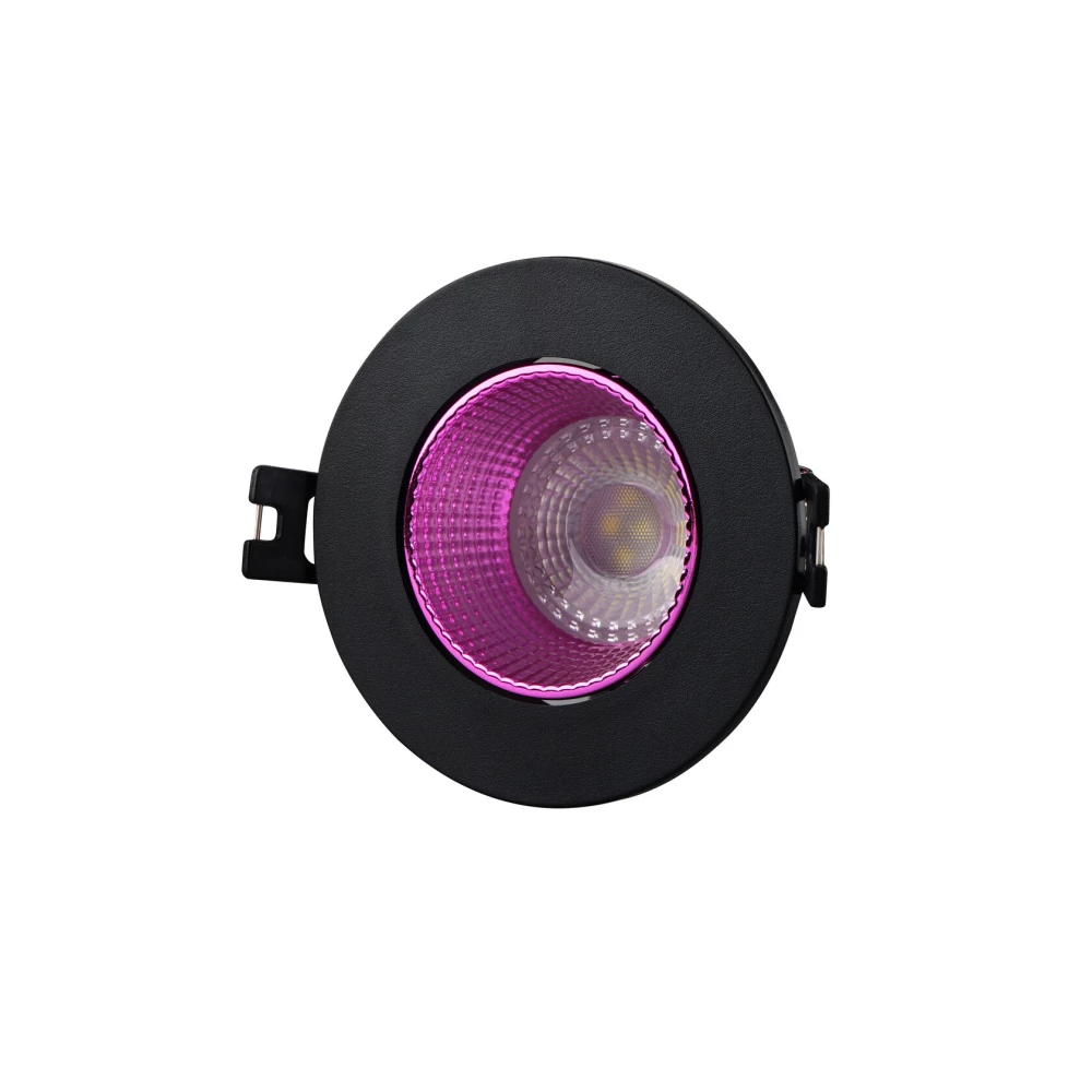 DK3061-BKPI Встраиваемый светильник IP 20 10 Вт GU53 LED черныйрозовый пластик - Viokon.com