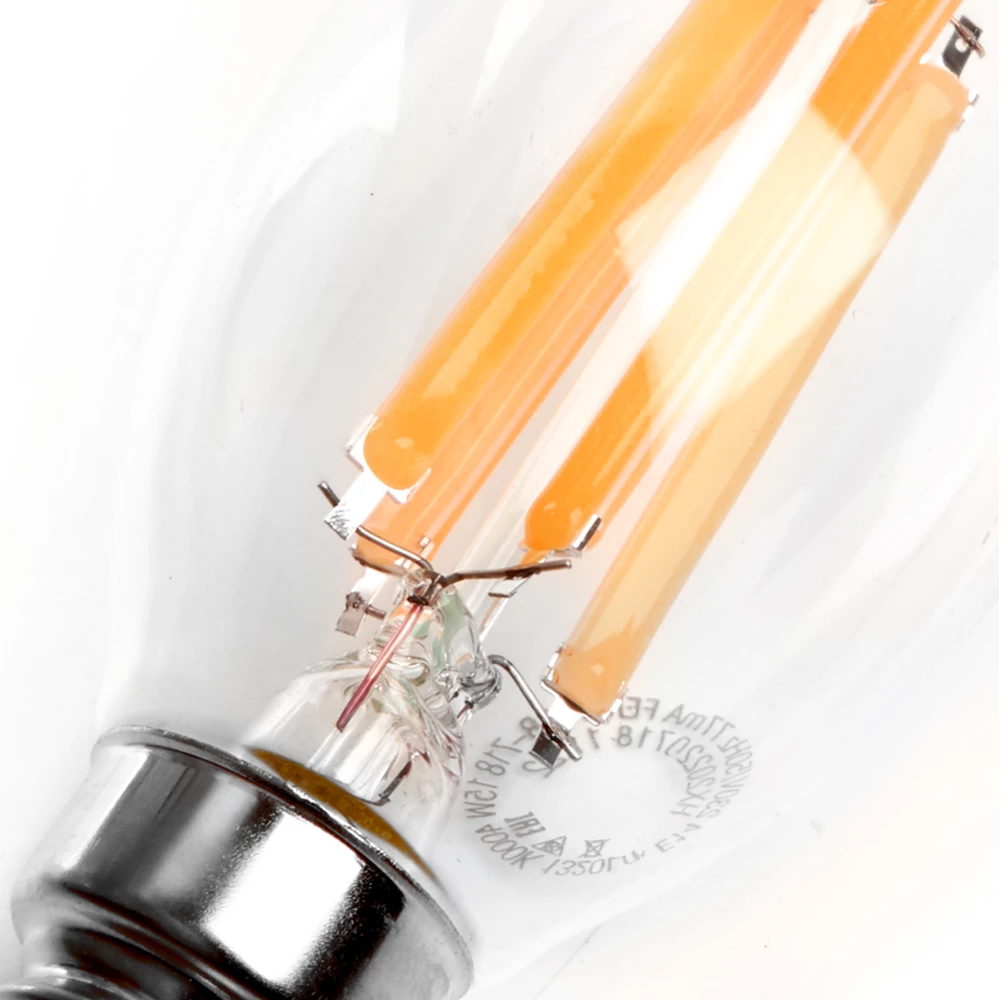 Лампа светодиодная Feron LB-718 Свеча на ветру E14 15W 230V 6400K (38264) - Viokon.com