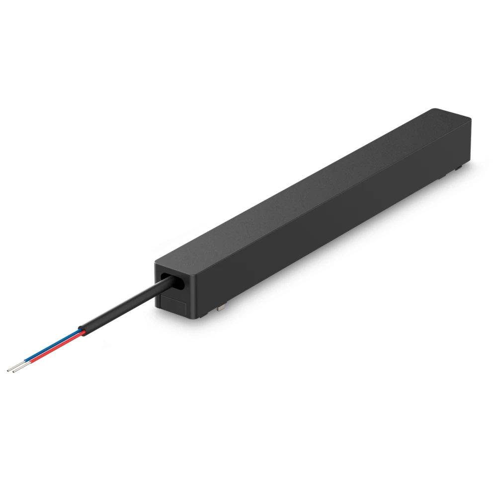 Блок питания внутренний с вводом питания для шинопровода Magnetic Ultra Slim GV1235 BK черный внутренний блок питания IP20 100W 48V 310*26*24 - Viokon.com