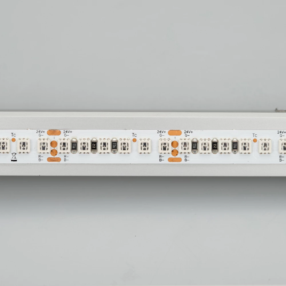 Лента RT-G168-10mm 24V RGB (17.3 W/m, IP20, 3838, 5m) (Arlight, Открытый) 028256(2) - Viokon.com