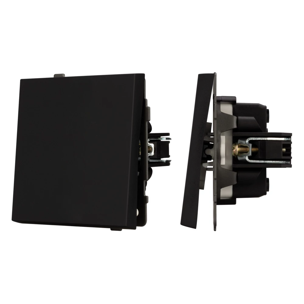 Механизм звонкового выключателя SWT-TENDO-MKR1-SFPL-BK (230V, 10A) (Arlight, Матовый черный) 054587 - Viokon.com