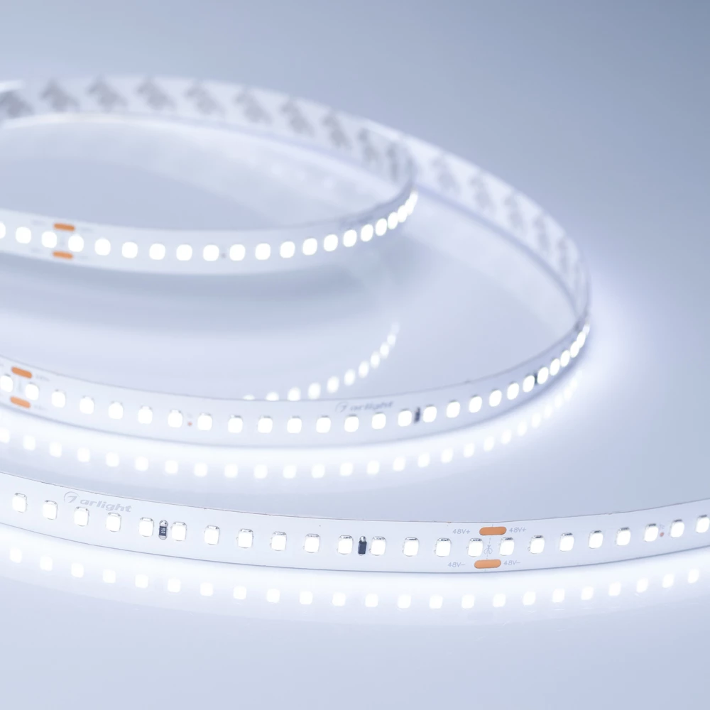 Лента IC 2-50000 48V Cool 8K 12mm (2835, 144 LED/m, LUX) (Arlight, 5.8 Вт/м, IP20) 026980 - Viokon.com