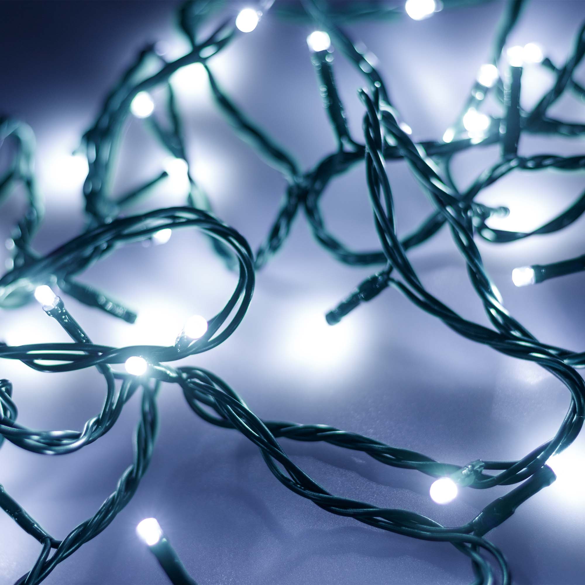 Светодиодная гирлянда ARD-STRING-HOME-5000-GREEN-50LED-STD WHITE (230V, 3.5W) (Ardecoled, IP20, 1 год) 025766 - Viokon.com