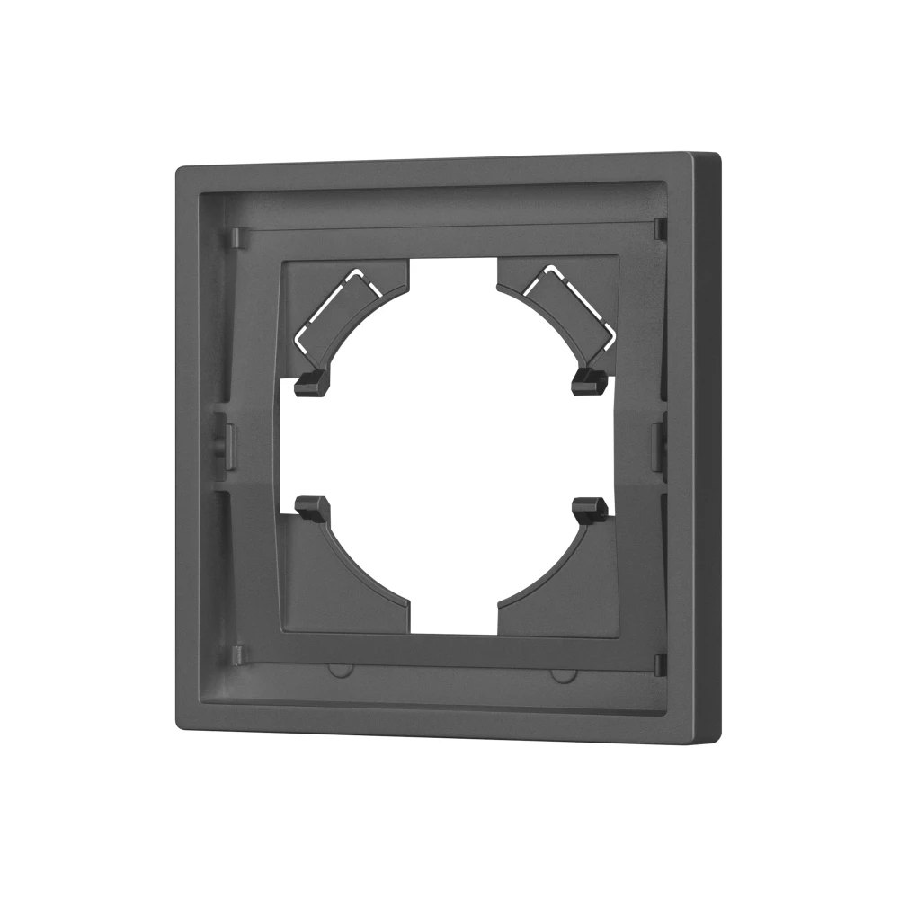 Рамка пластиковая FRM-TENDO-SFPL-1-GR (Arlight, Матовый графитовый) 054644 - Viokon.com
