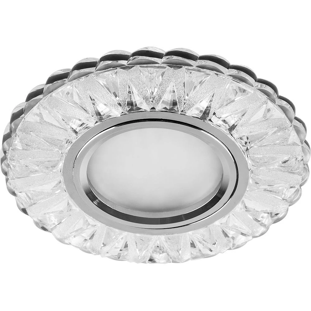 Светильник встраиваемый с белой LED подсветкой Feron CD930 потолочный MR16 G5.3 прозрачный (29463) - Viokon.com