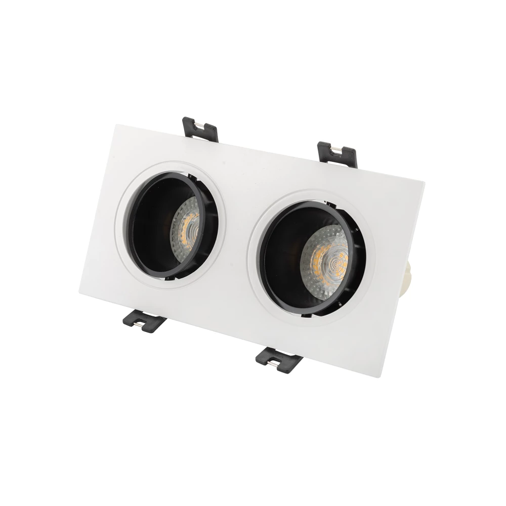 DK3022-WB Встраиваемый светильник IP 20 10 Вт GU53 LED белыйчерный пластик - Viokon.com