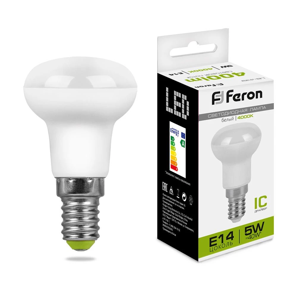 Лампа светодиодная Feron LB-439 E14 5W 175-265V 4000K (25517) - Viokon.com
