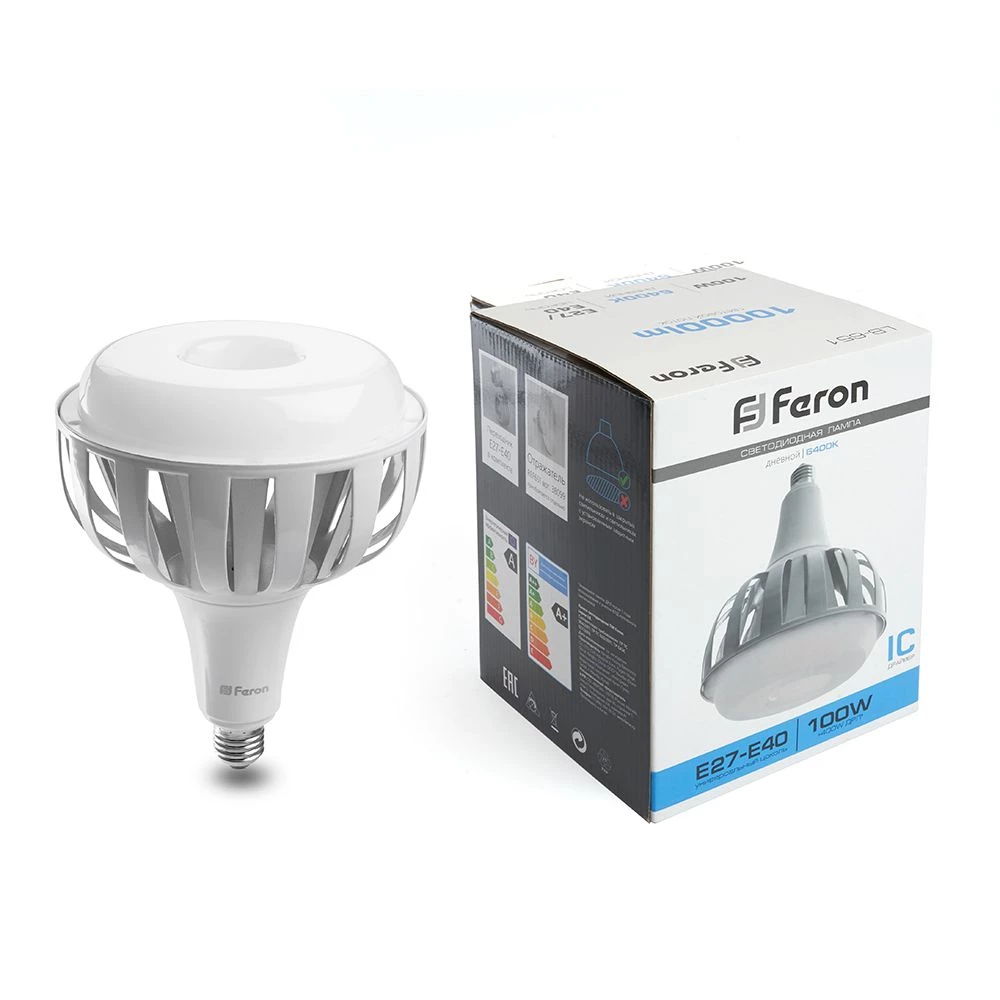 Лампа светодиодная Feron LB-651 E27-E40 100W 175-265V 6400K (38096) - Viokon.com