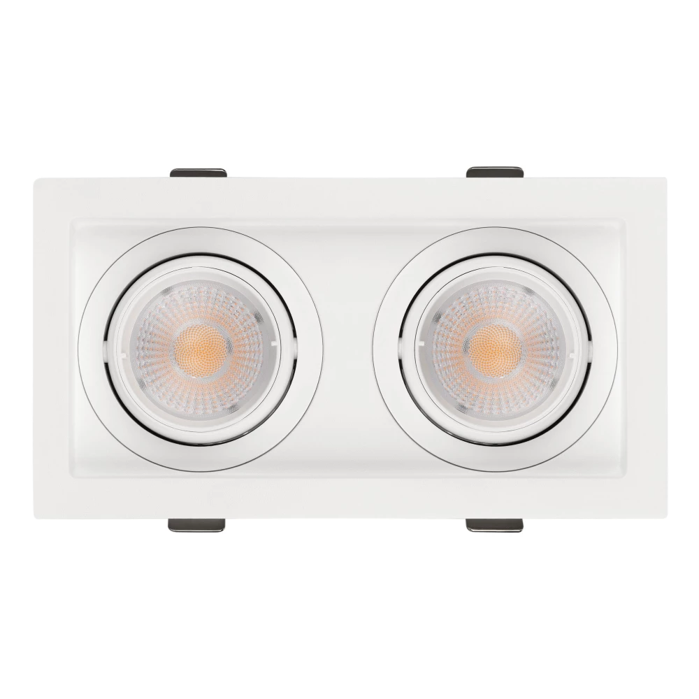 Светильник MS-VORTEX-BUILT-S170x90-2x12W Warm3000 (WH-WH, 40 deg, 230V) (Arlight, IP20 Металл, 5 лет) 057761 - Viokon.com