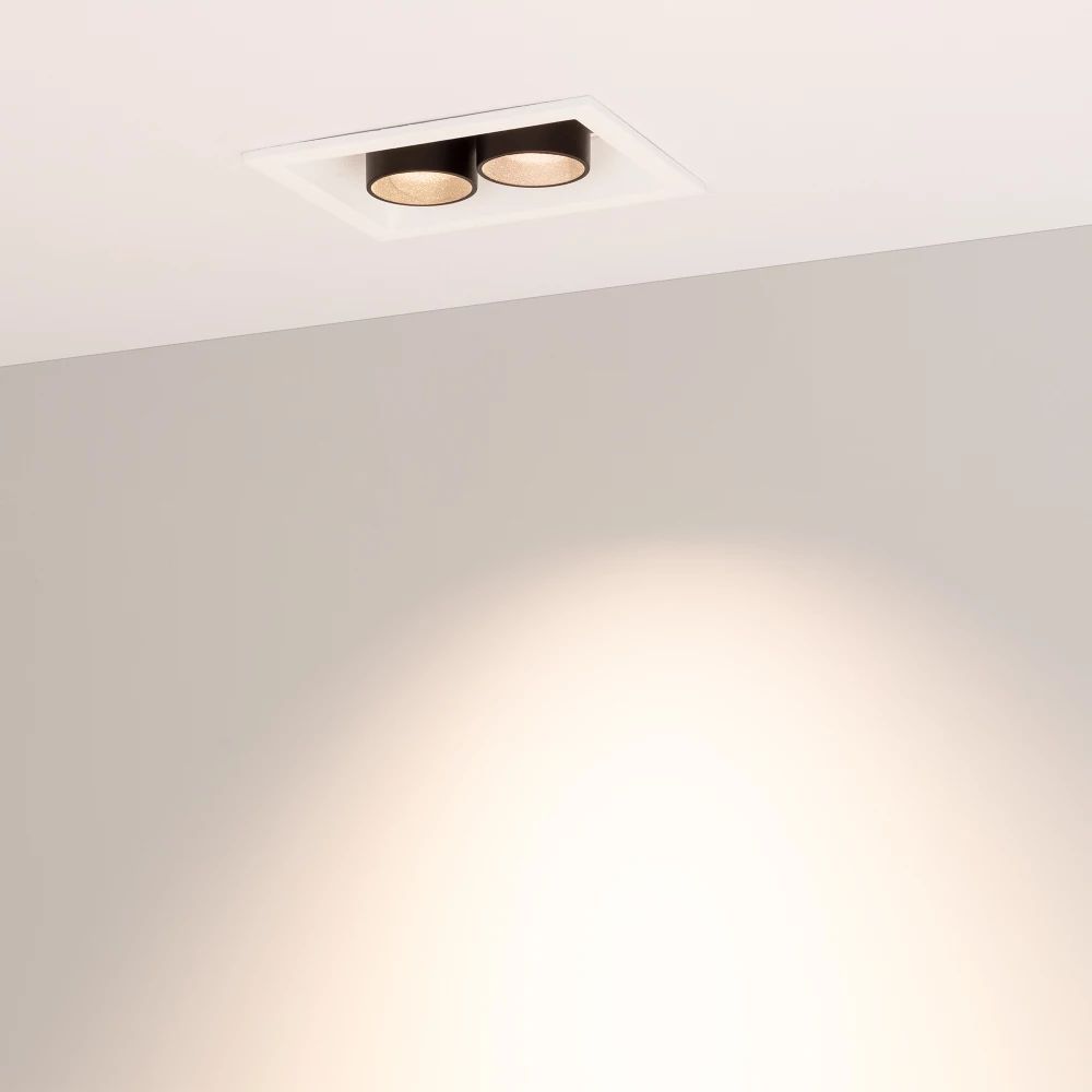 Светильник MS-ORIENT-BUILT-TURN-TC-S67x90-5W Warm3000 (WH-BK, 30 deg, 230V) (Arlight, IP20 Металл, 5 лет) 031928 - Viokon.com