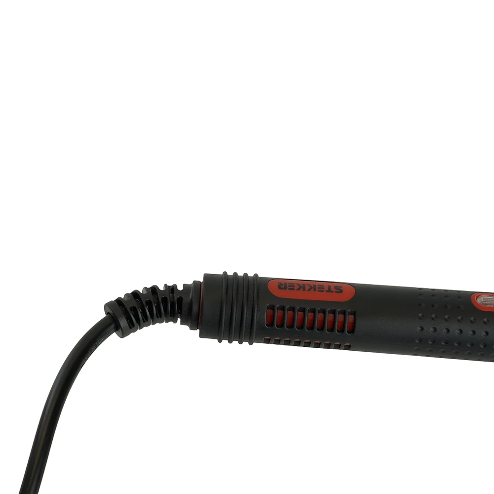 Паяльник с индикатором  300W, нихромовый нагреватель, долговечное жало, 230В, STEKKER  PLE301-300 (49814) - Viokon.com