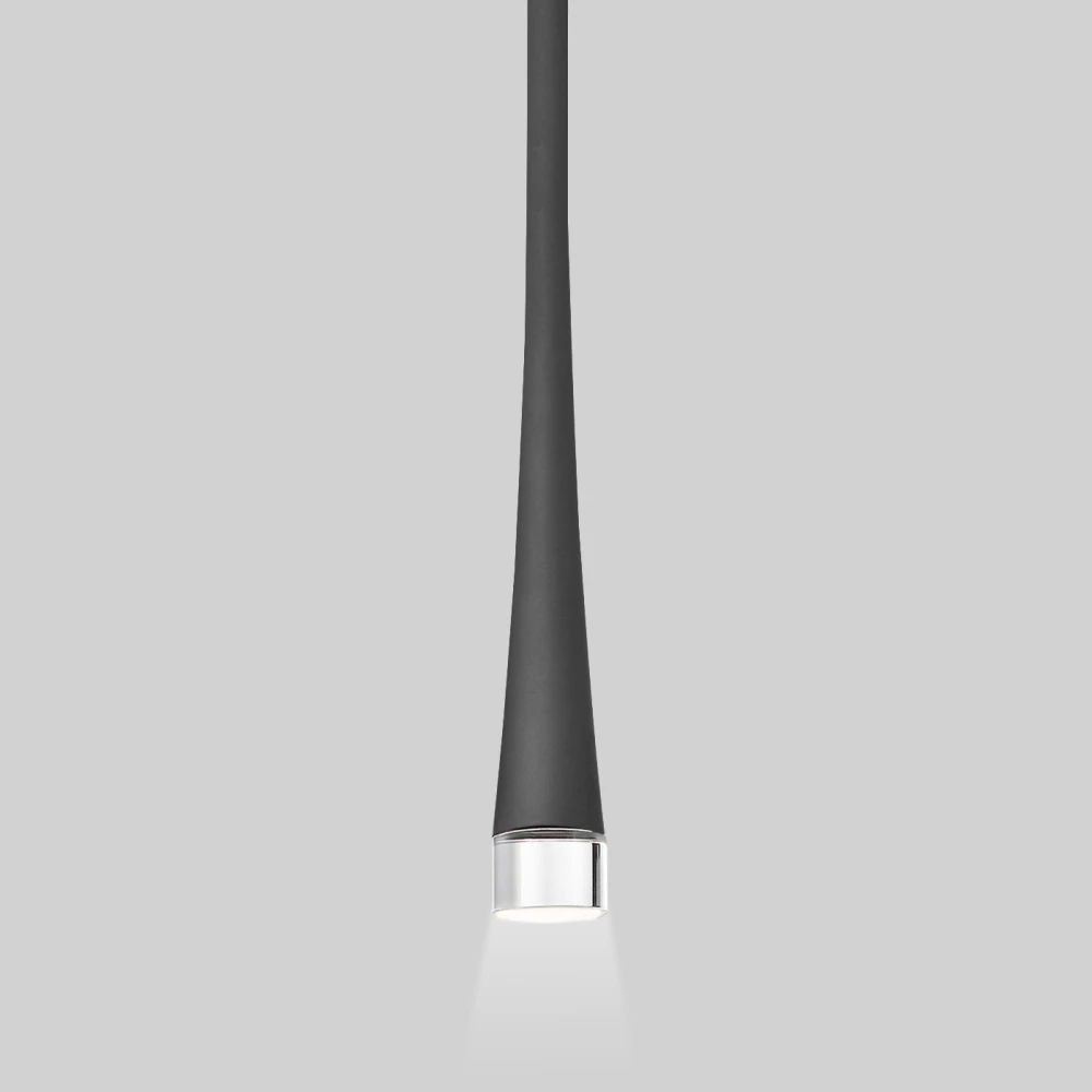 Светильник светодиодный трековый для шинопровода Magnetic Ultra Slim GV1637 BK черны IP20 6W 4200K 48V 38° D36*1500 - Viokon.com